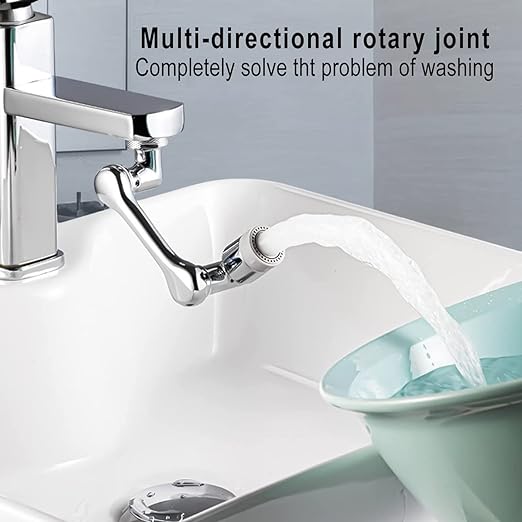 • عرض قطعتين فلتر الحنفية المتحرك يدور كل الاتجاهات 2*1 - الصورة 2