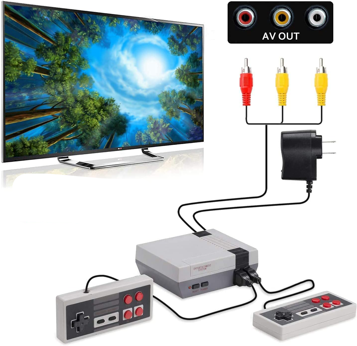 • اتاري نينتندو مزود بذراعين - الصورة 2