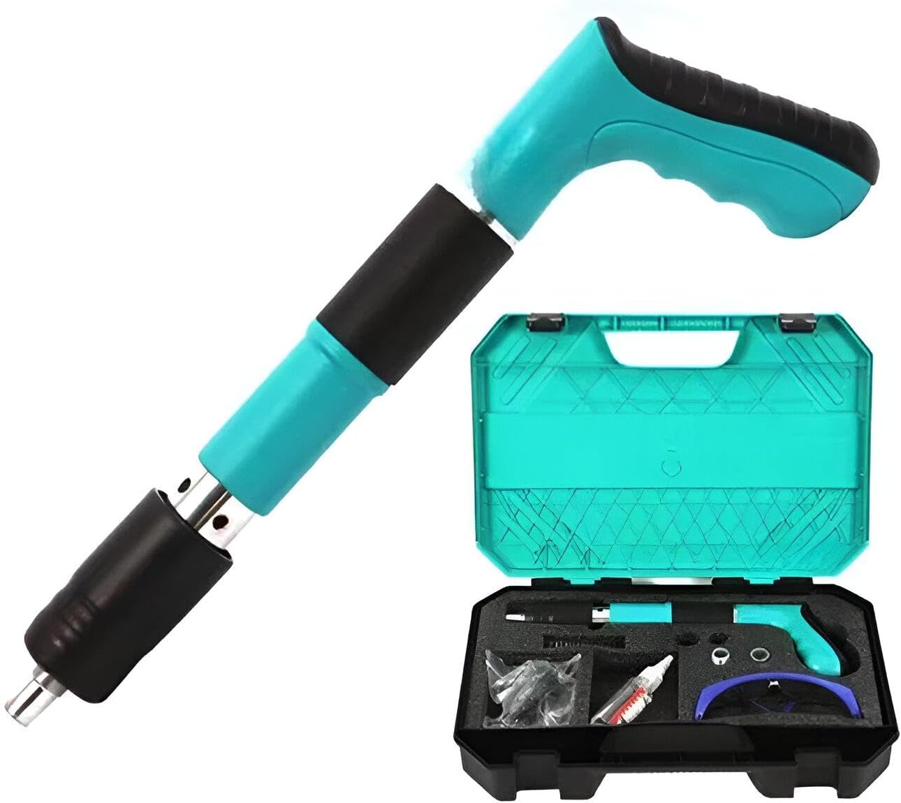 مسدس المسامير الحديث + 20 مسمار - الصورة 3