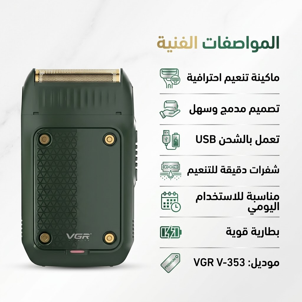 • ماكينة تنعيم VGR 353 - الصورة 3